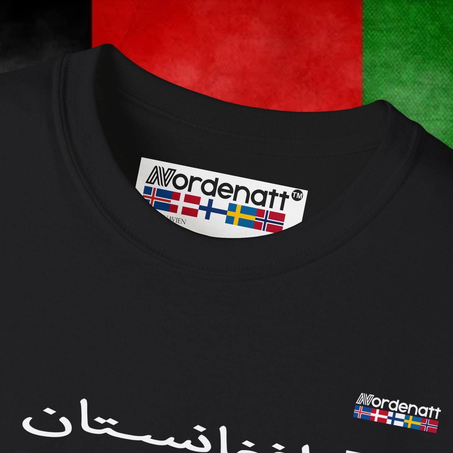 Afghanistan Flag Premium T-Shirt - Nordenatt TM