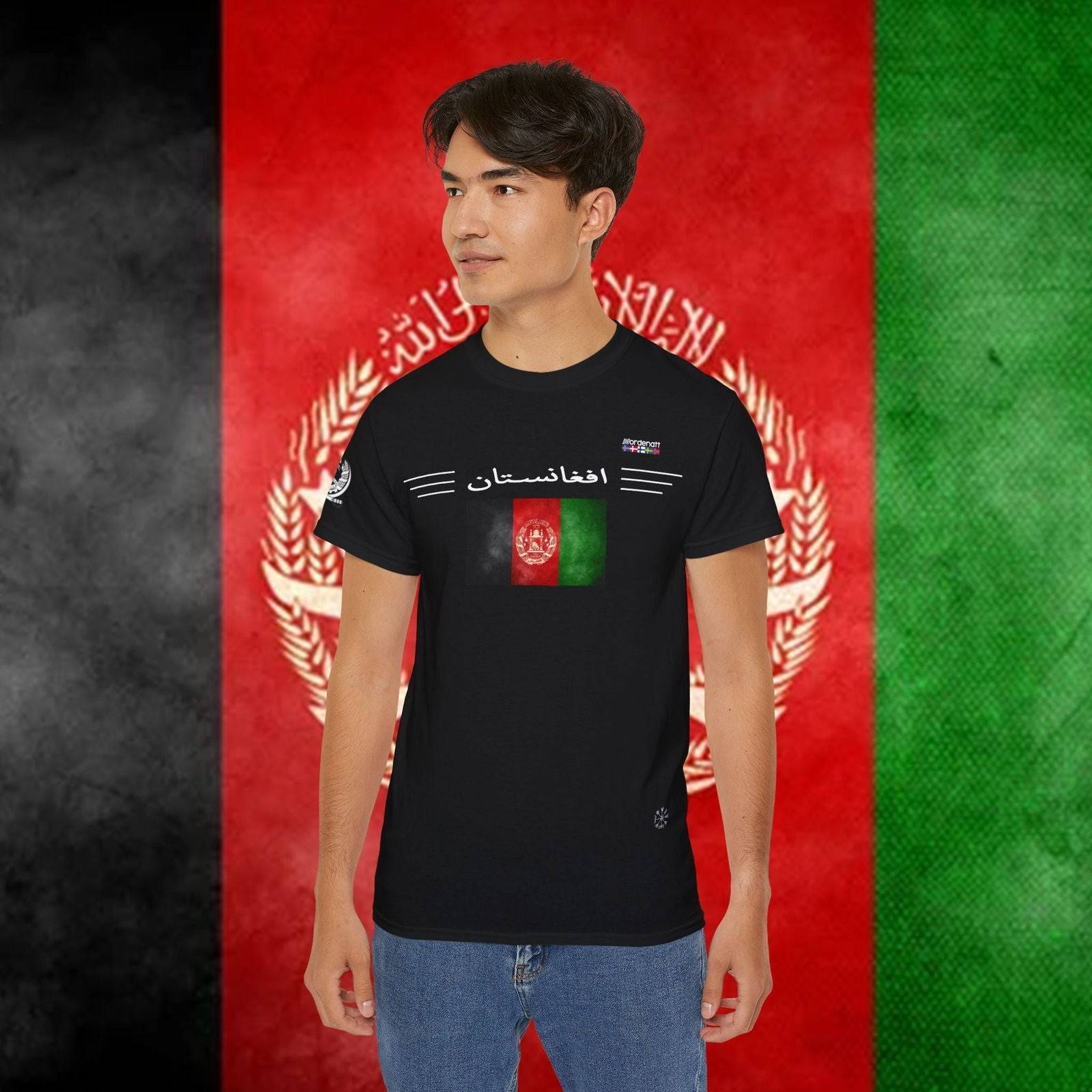 Afghanistan Flag Premium T-Shirt - Nordenatt TM