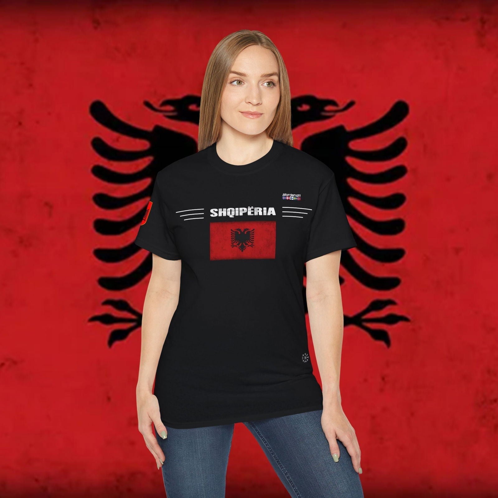 Albania Premium Cotton T-Shirt - Nordenatt TM