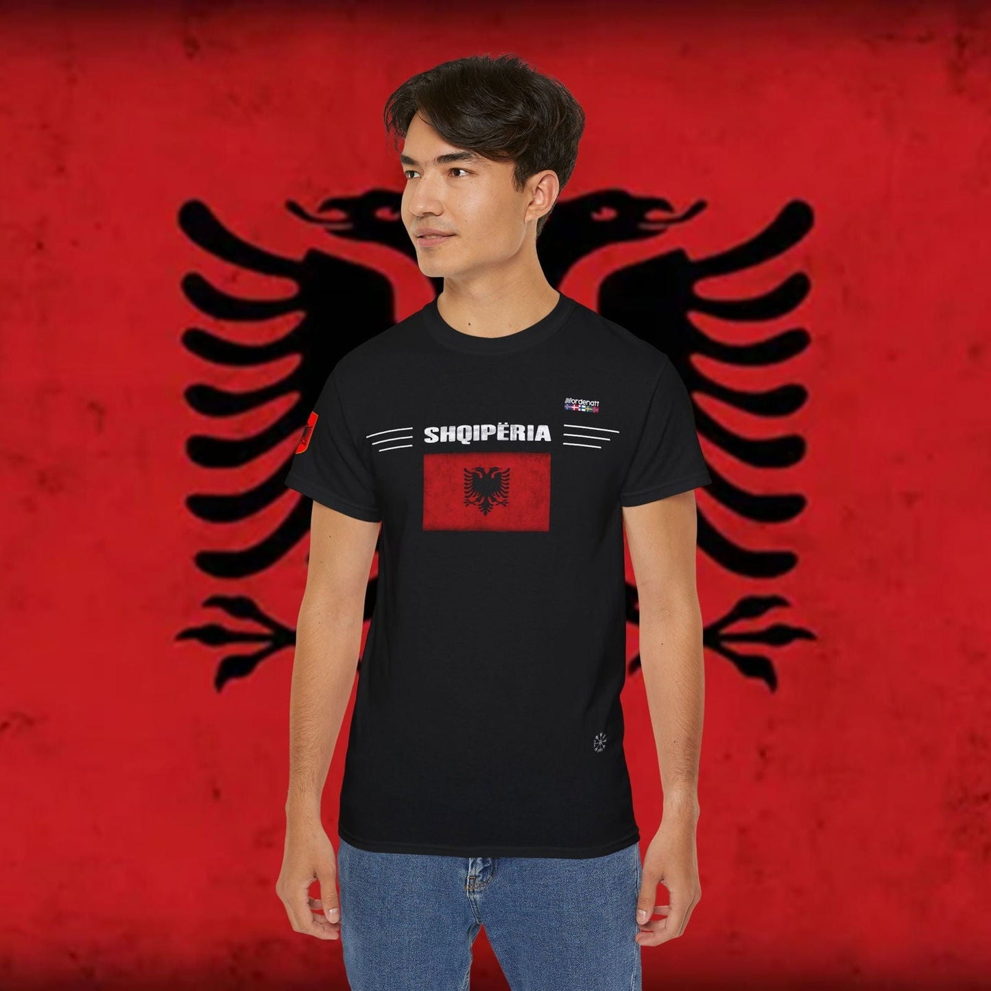 Albania Premium Cotton T-Shirt - Nordenatt TM