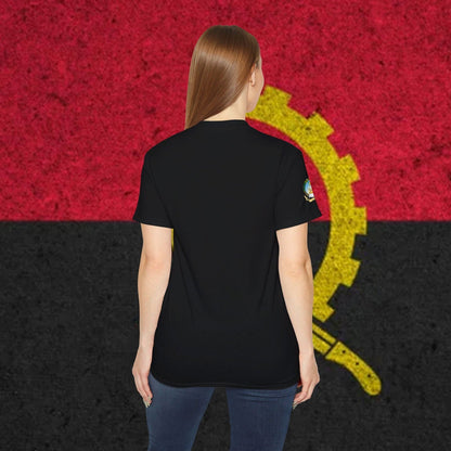 Angola Flag Cotton T-Shirt - Nordenatt TM