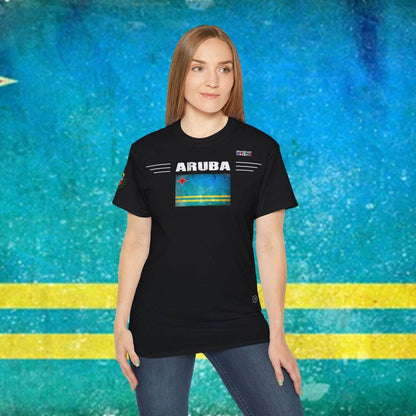 Aruba Flag Premium Cotton Tee - Nordenatt TM