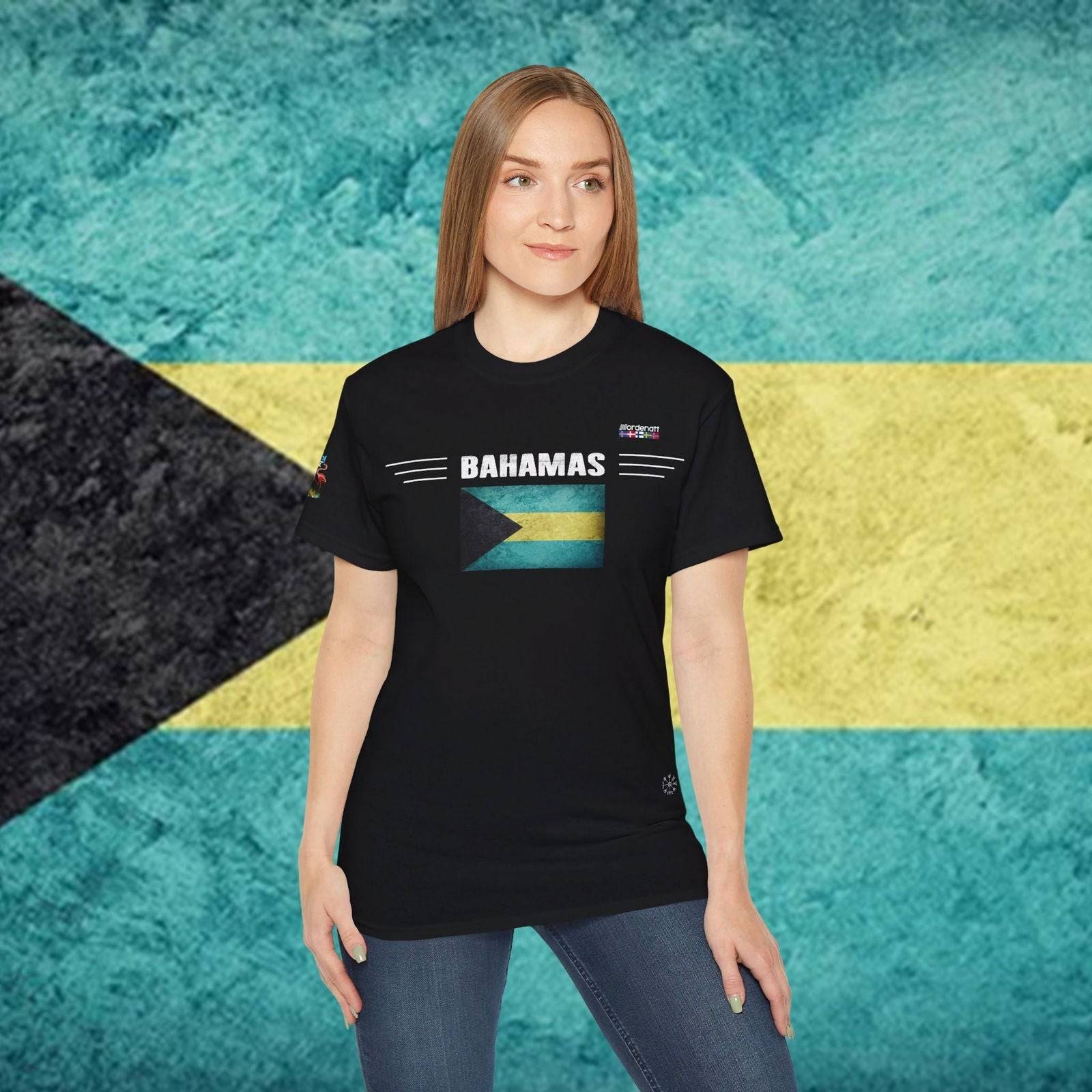 Bahamas Heritage Flag T-Shirt - Nordenatt TM