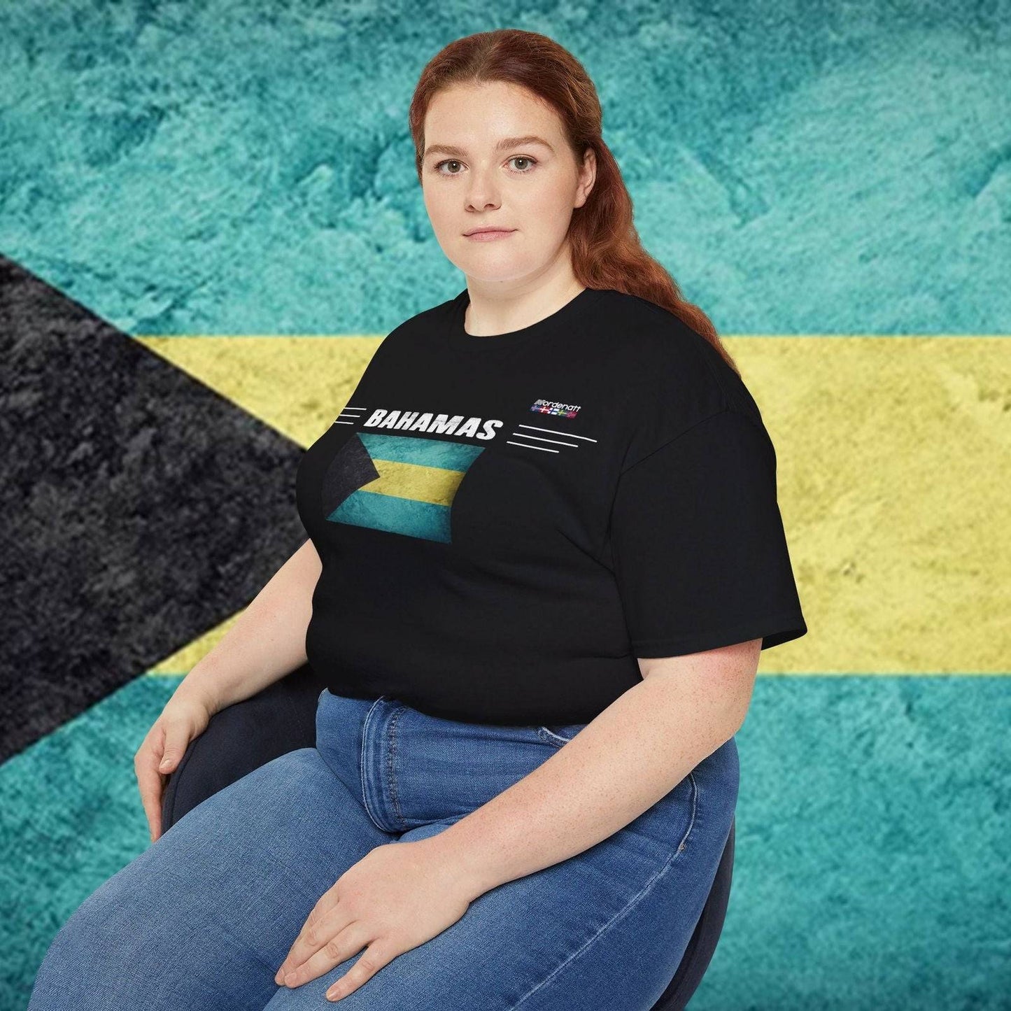 Bahamas Heritage Flag T-Shirt - Nordenatt TM