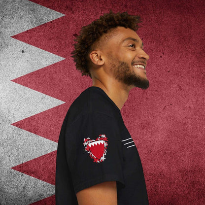 Bahrain Flag Premium T-Shirt - Nordenatt TM