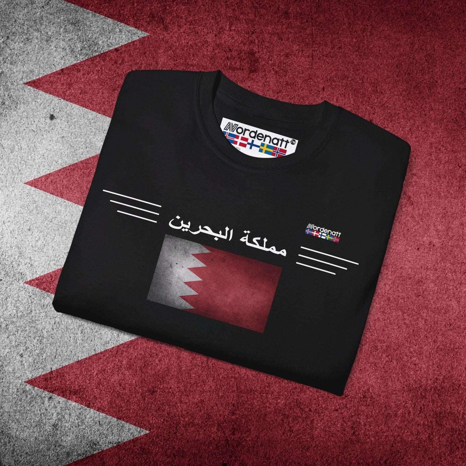 Bahrain Flag Premium T-Shirt - Nordenatt TM