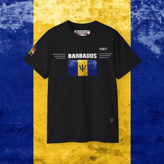 Barbados Flag Cotton T-Shirt - Nordenatt TM