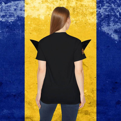 Barbados Flag Cotton T-Shirt - Nordenatt TM