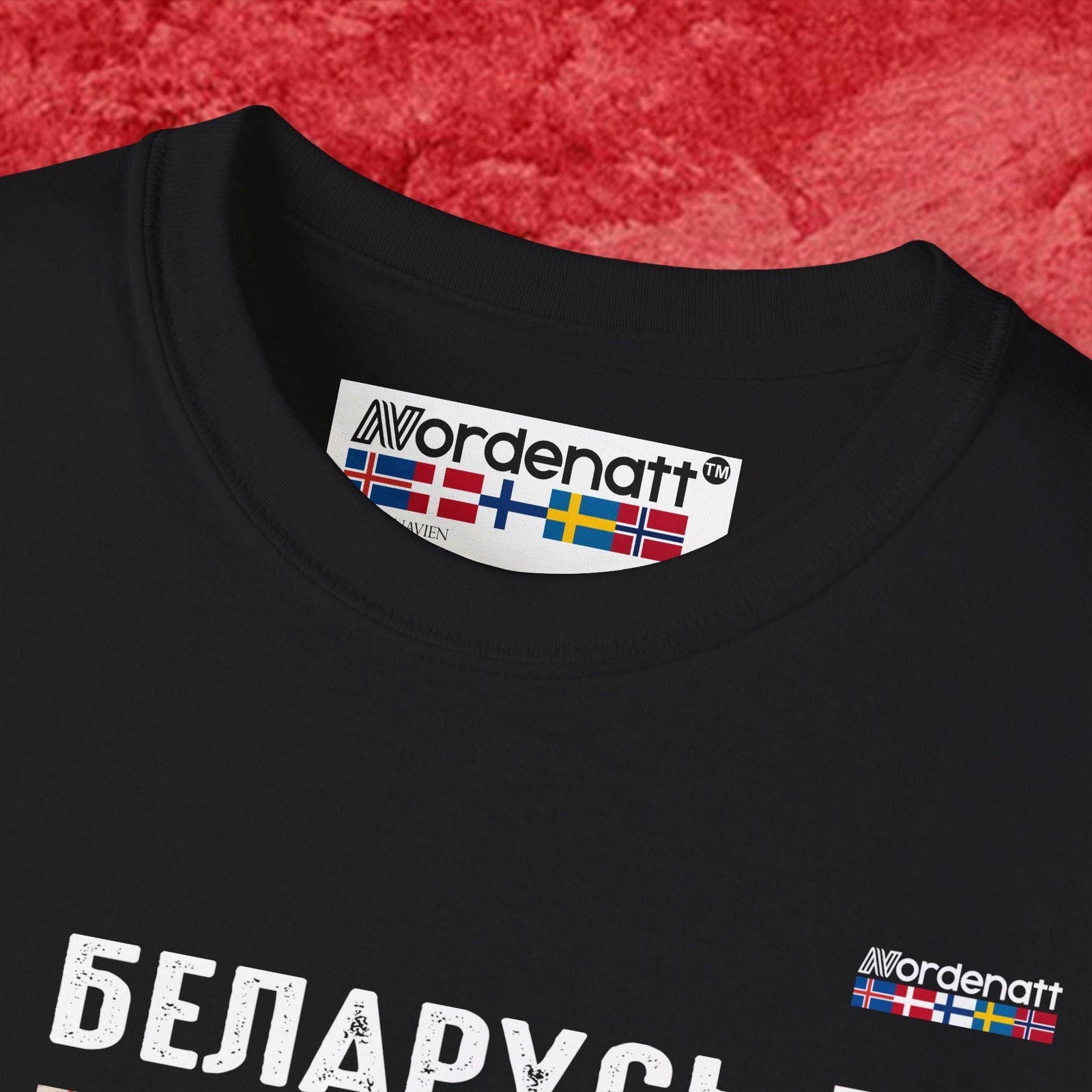 Belarus Premium Flag Tee - Nordenatt TM