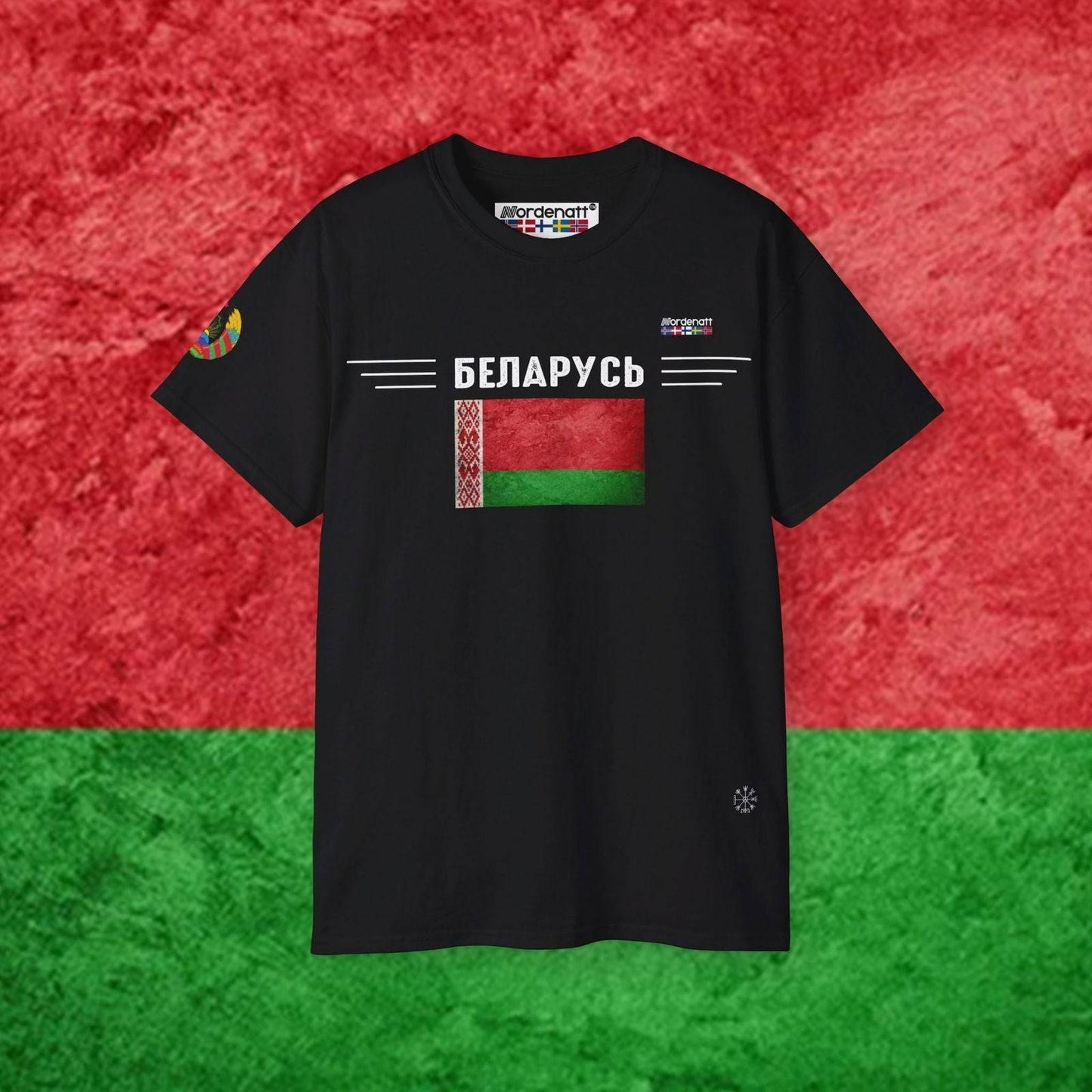 Belarus Premium Flag Tee - Nordenatt TM