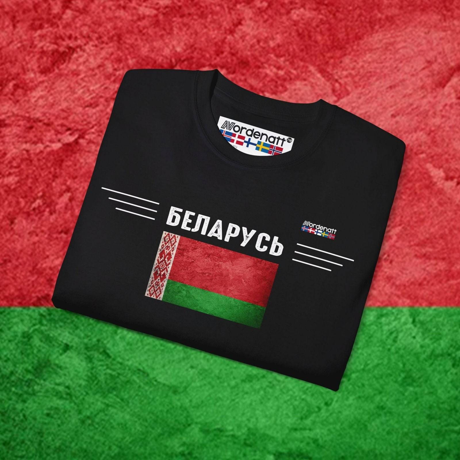 Belarus Premium Flag Tee - Nordenatt TM