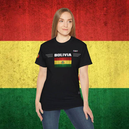 Bolivia Flag Premium T-Shirt - Nordenatt TM