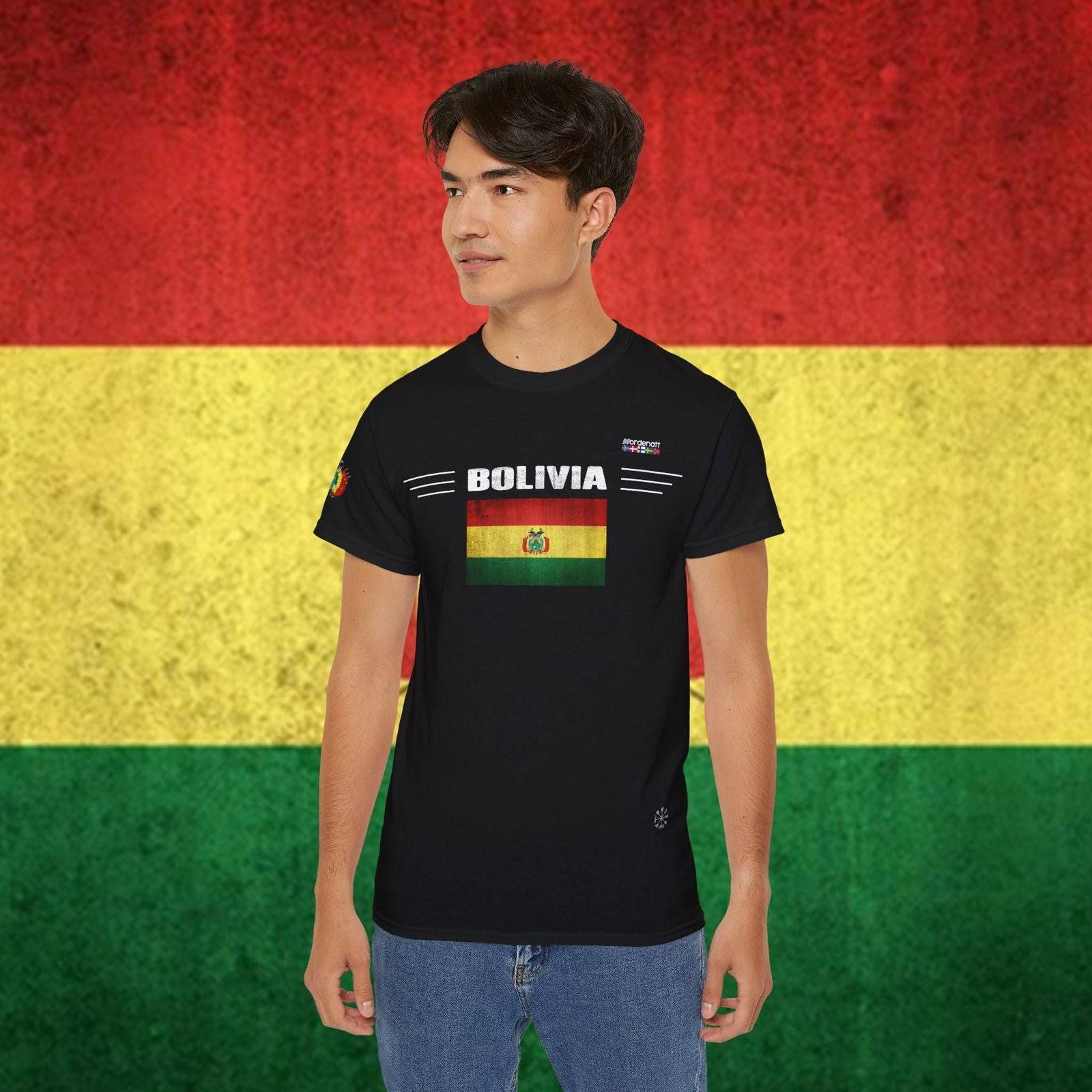 Bolivia Flag Premium T-Shirt - Nordenatt TM