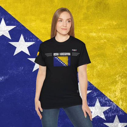 Bosnia & Herzegovina Flag T-Shirt - Nordenatt TM