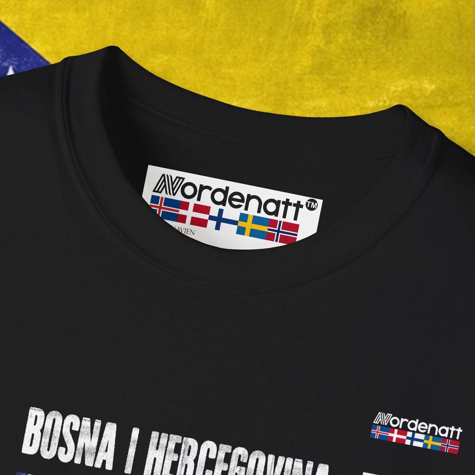 Bosnia & Herzegovina Flag T-Shirt - Nordenatt TM