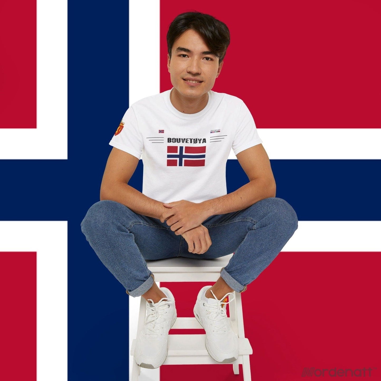 Bouvet Island Premium Flag Tee - Nordenatt TM