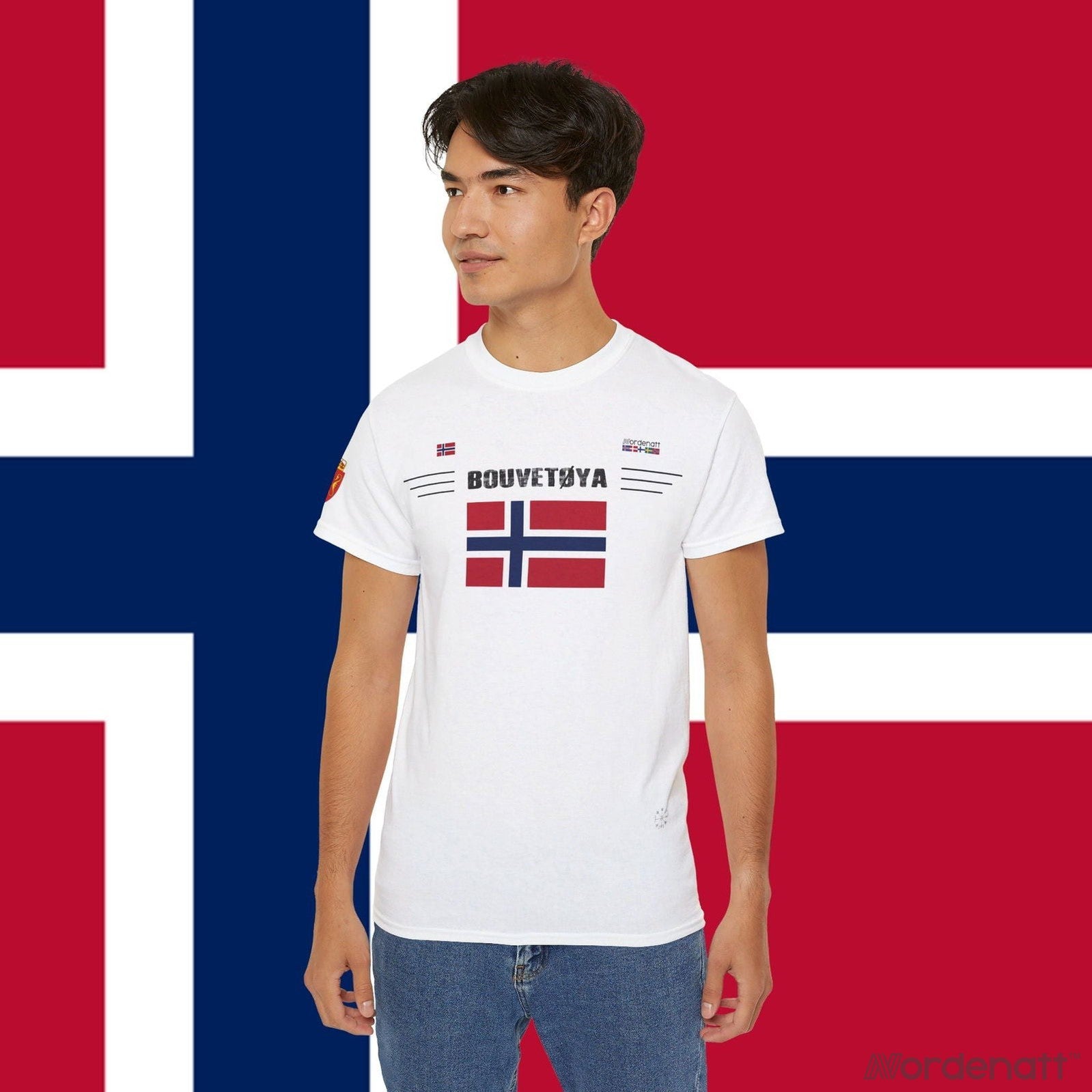 Bouvet Island Premium Flag Tee - Nordenatt TM