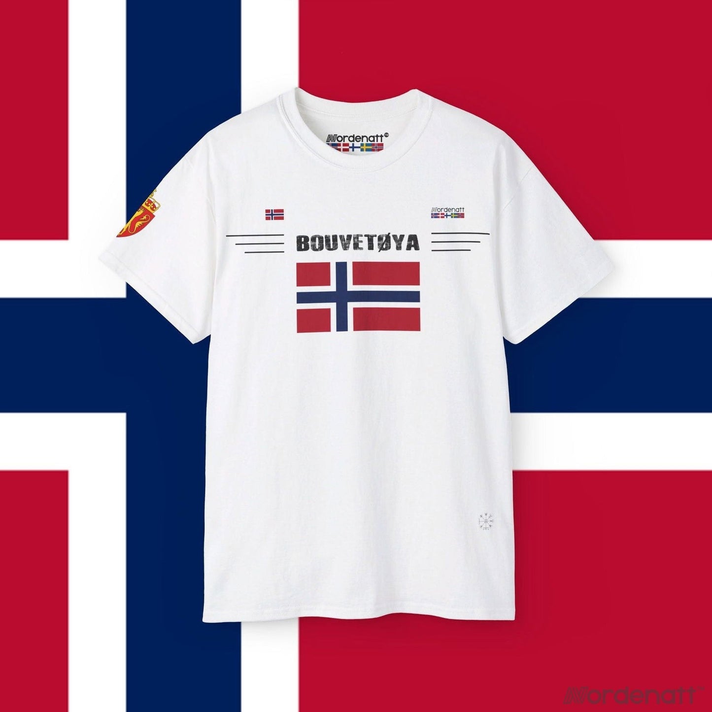 Bouvet Island Premium Flag Tee - Nordenatt TM