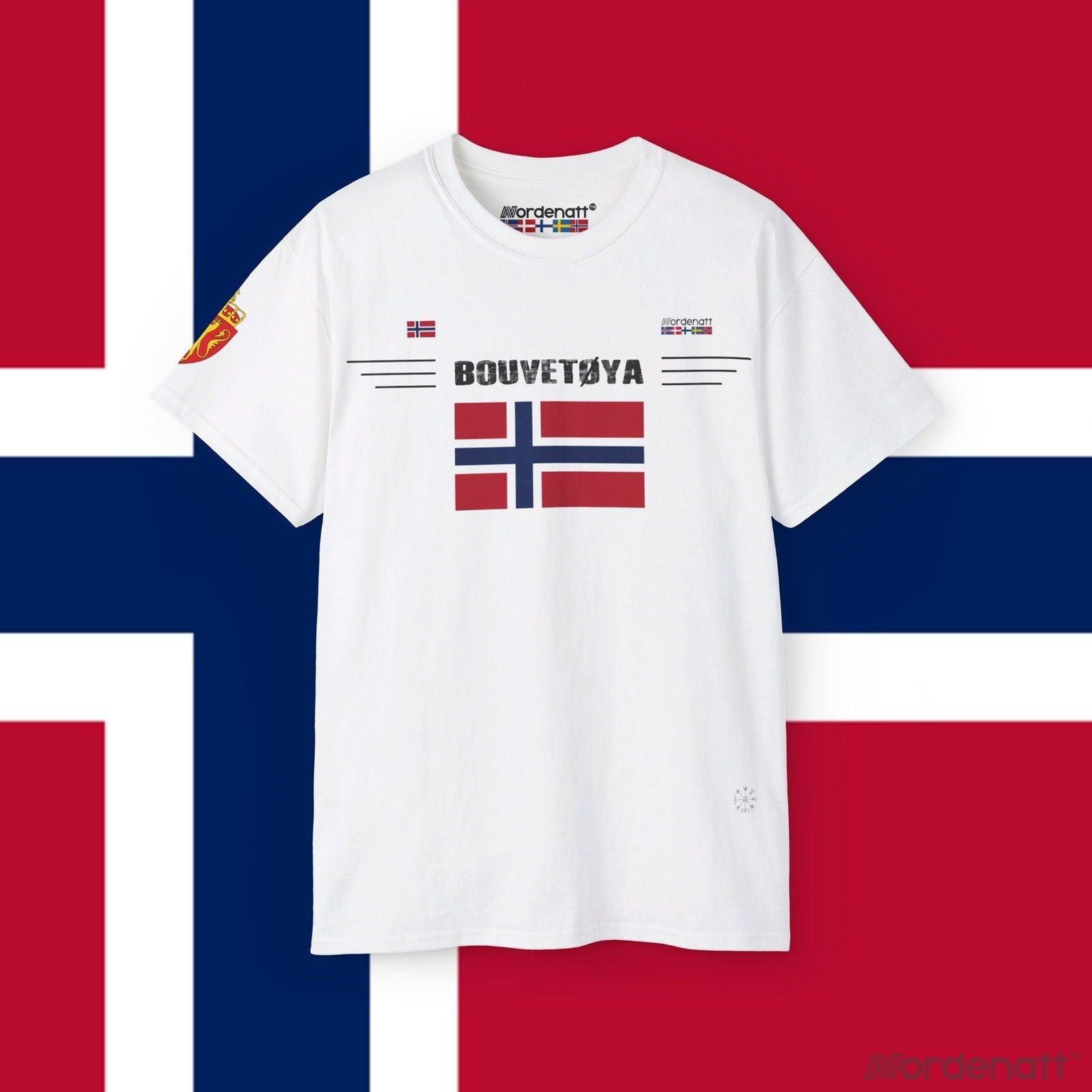 Bouvet Island Premium Flag Tee - Nordenatt TM