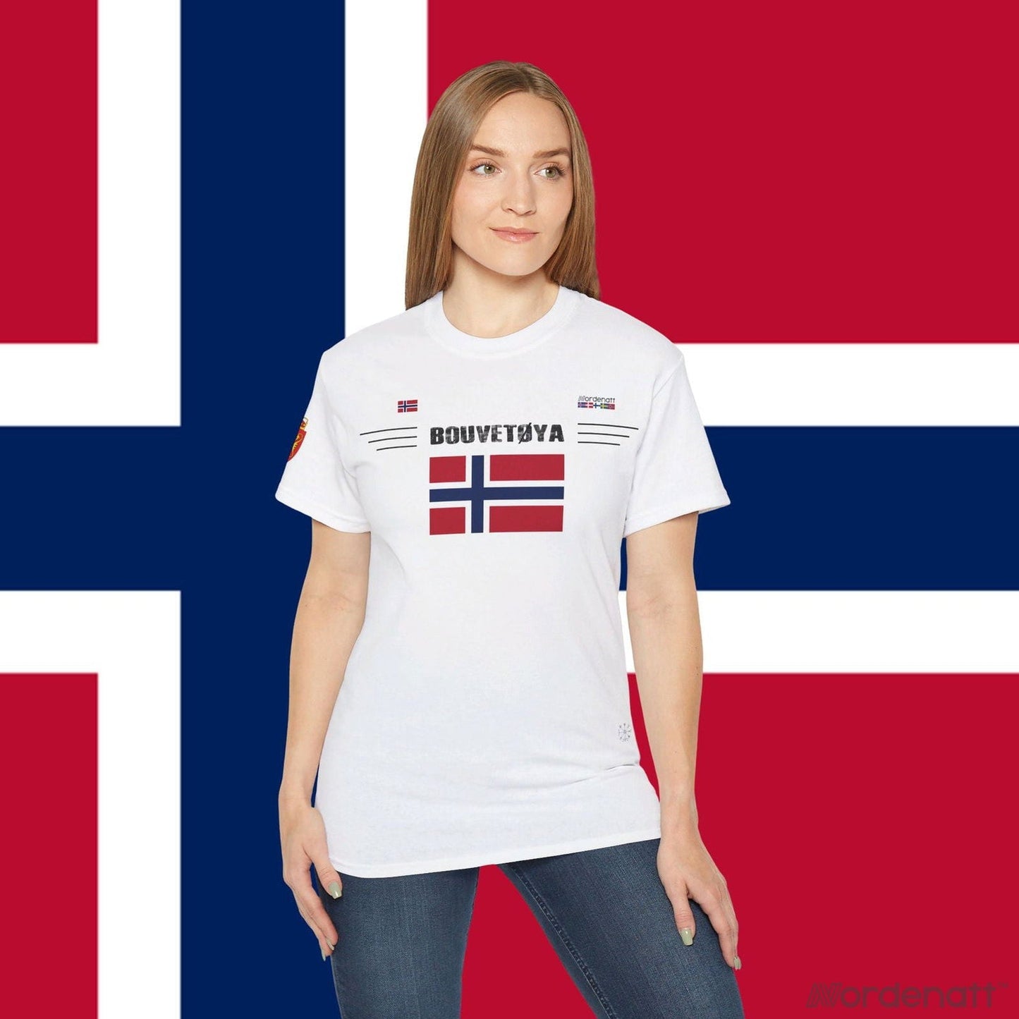 Bouvet Island Premium Flag Tee - Nordenatt TM