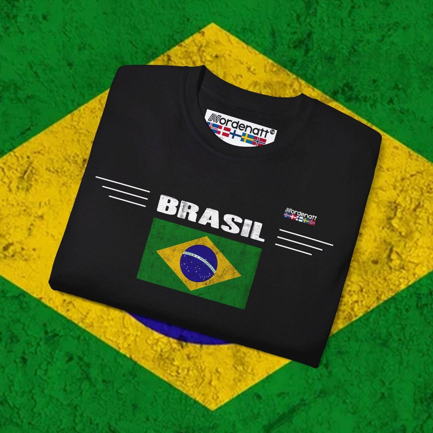 Brazil Heritage Cotton T-Shirt - Nordenatt TM