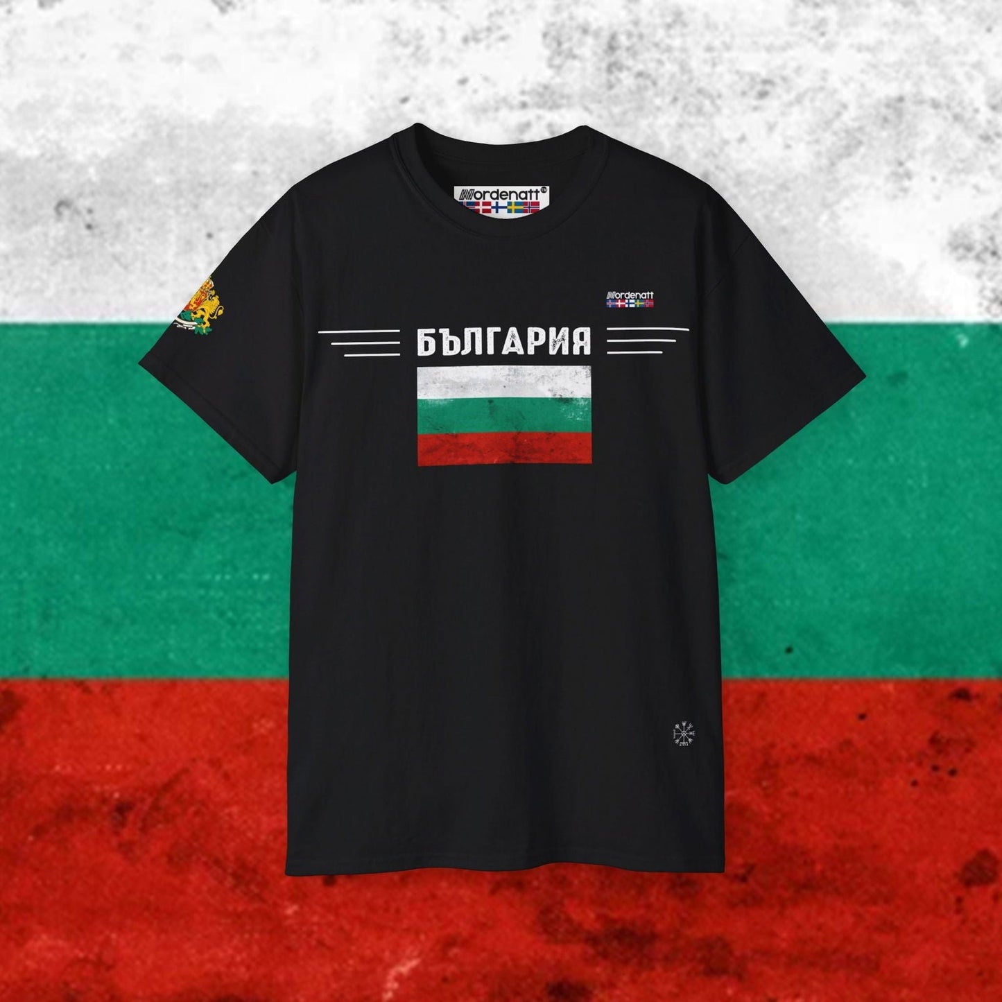 Bulgaria Premium Flag T-Shirt - Nordenatt TM