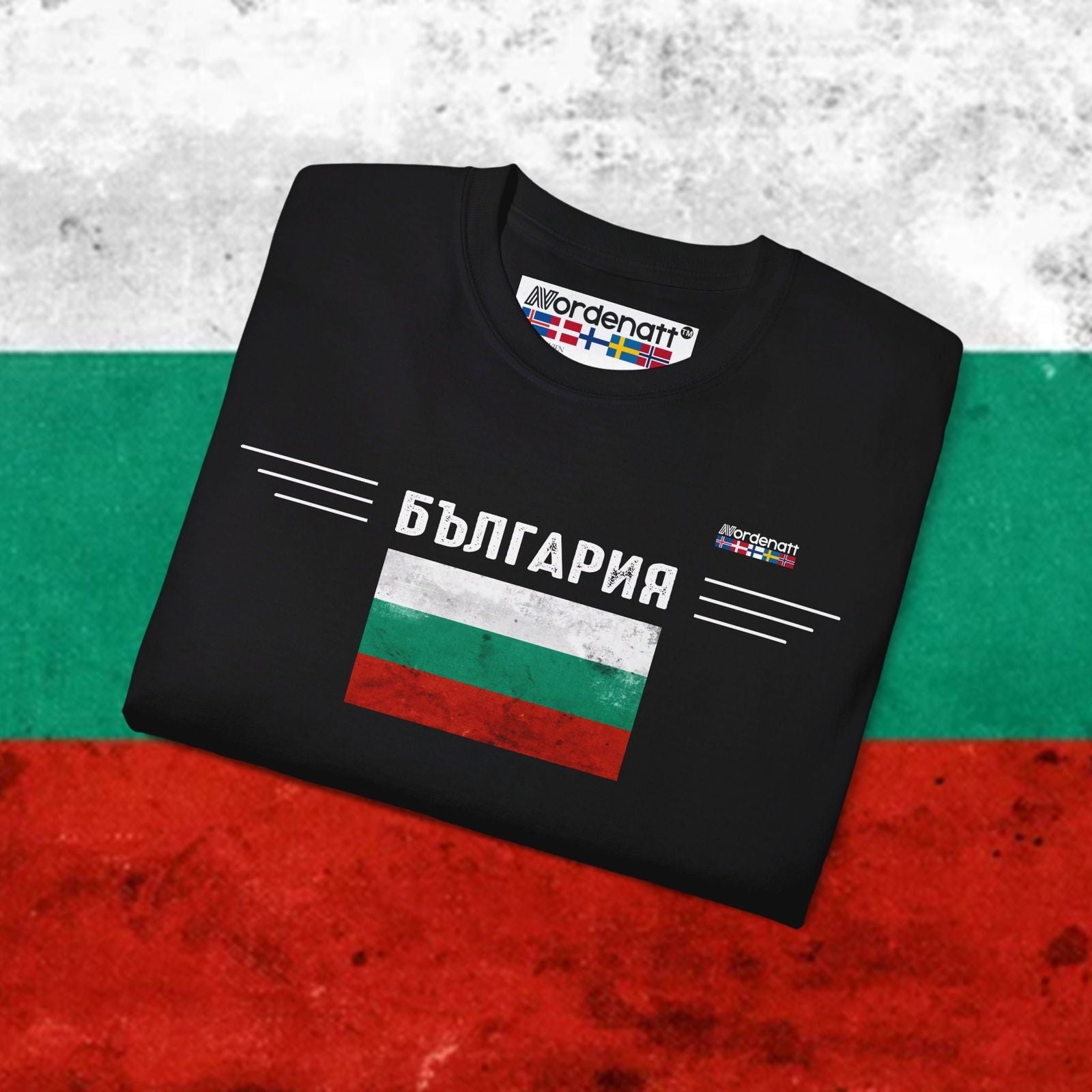 Bulgaria Premium Flag T-Shirt - Nordenatt TM