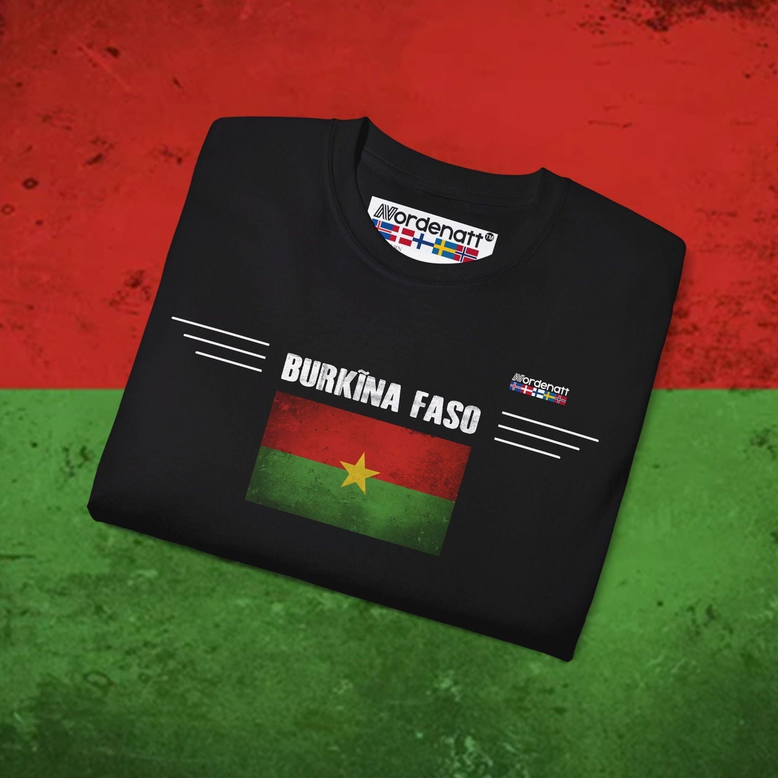 Burkina Faso Heritage Cotton Tee - Nordenatt TM