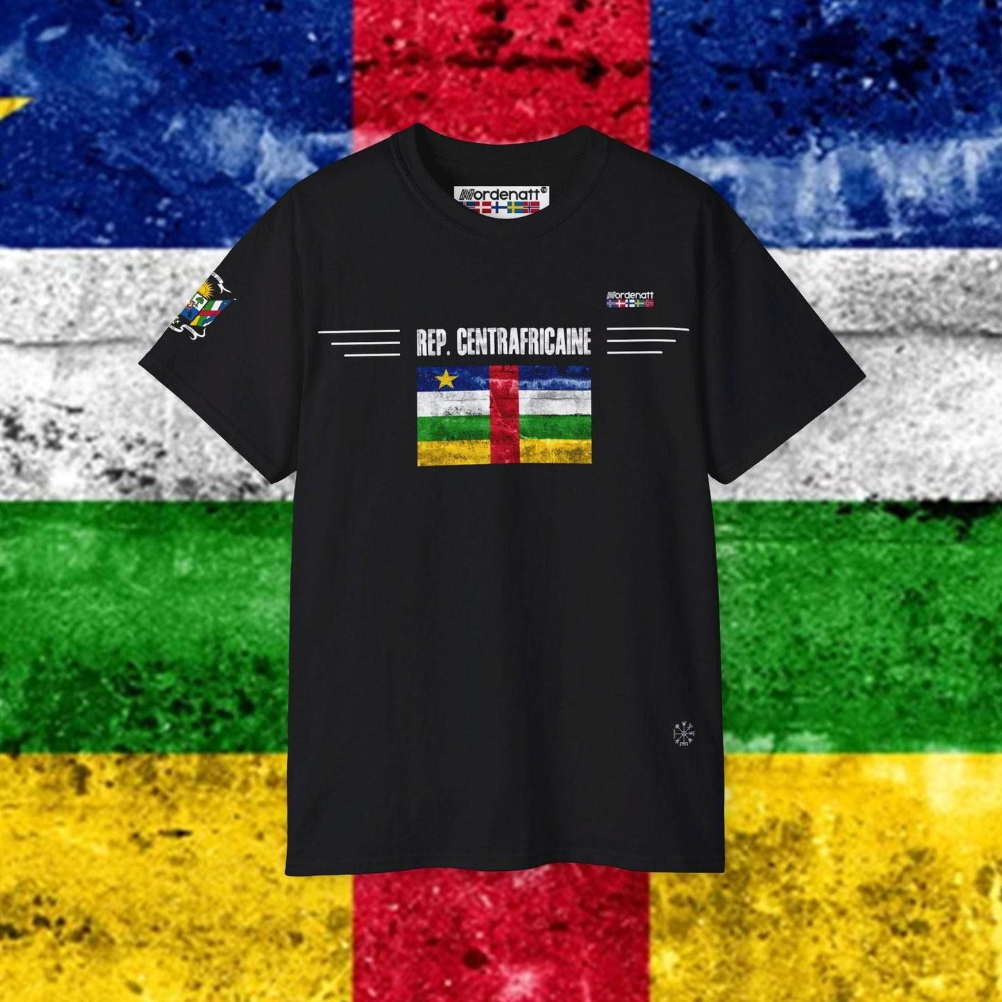 Central African Republic Flag T-Shirt - Nordenatt TM