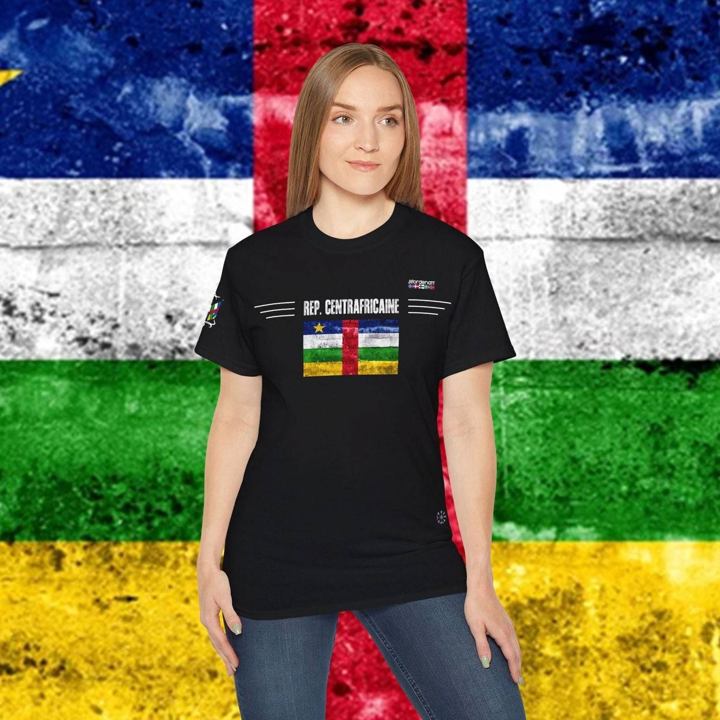 Central African Republic Flag T-Shirt - Nordenatt TM