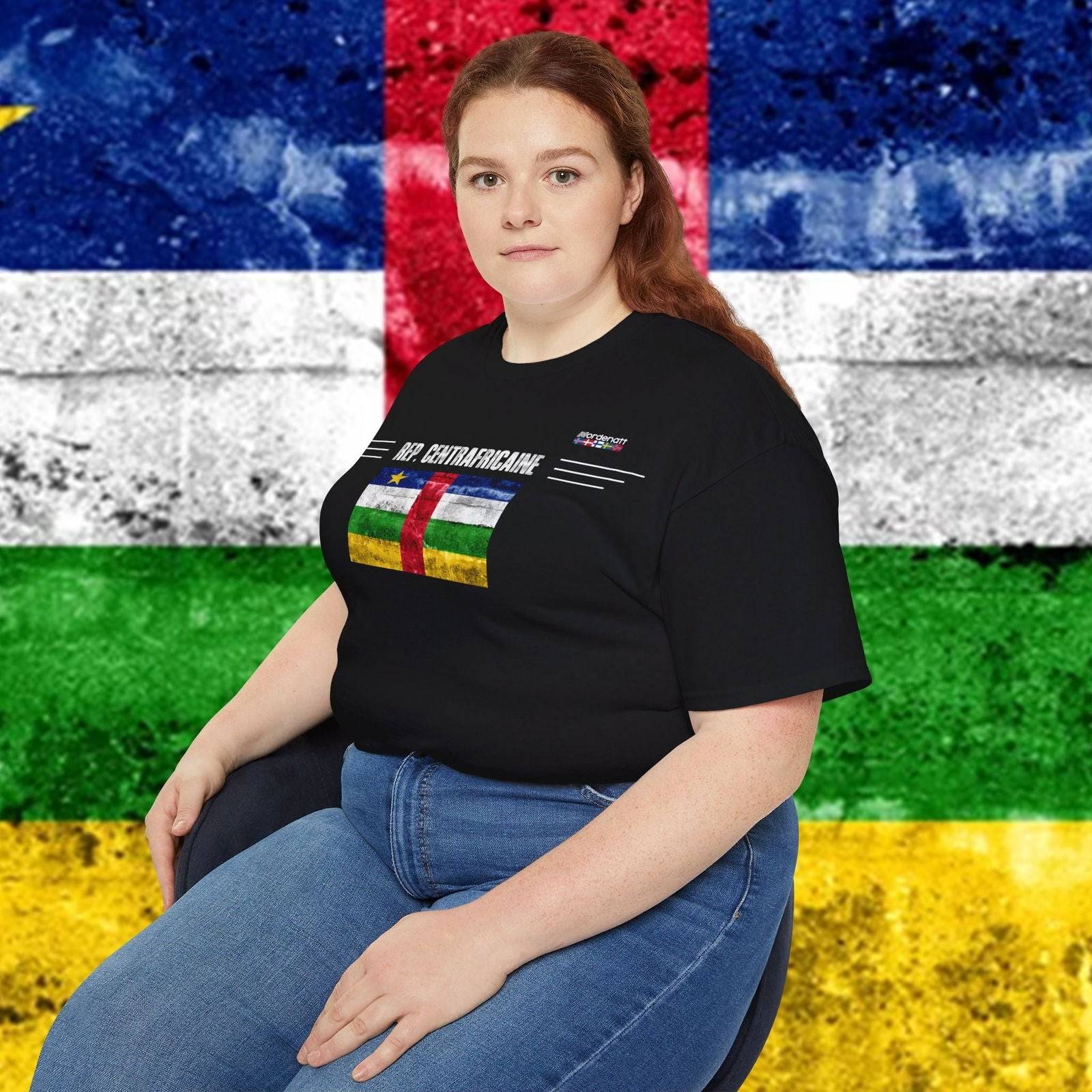 Central African Republic Flag T-Shirt - Nordenatt TM