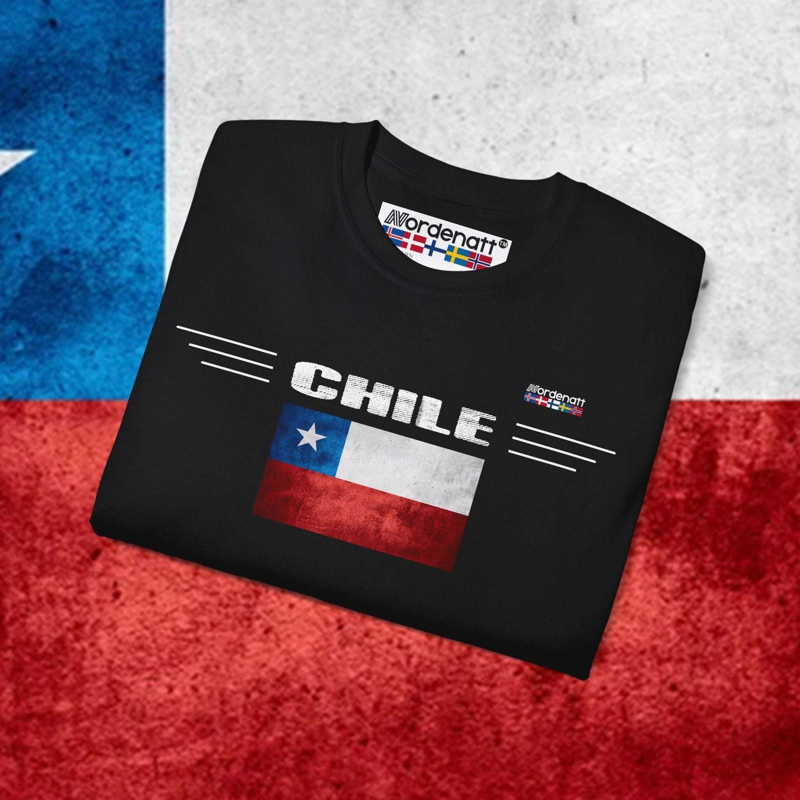 Chile Soft Cotton Flag Tee - Nordenatt TM