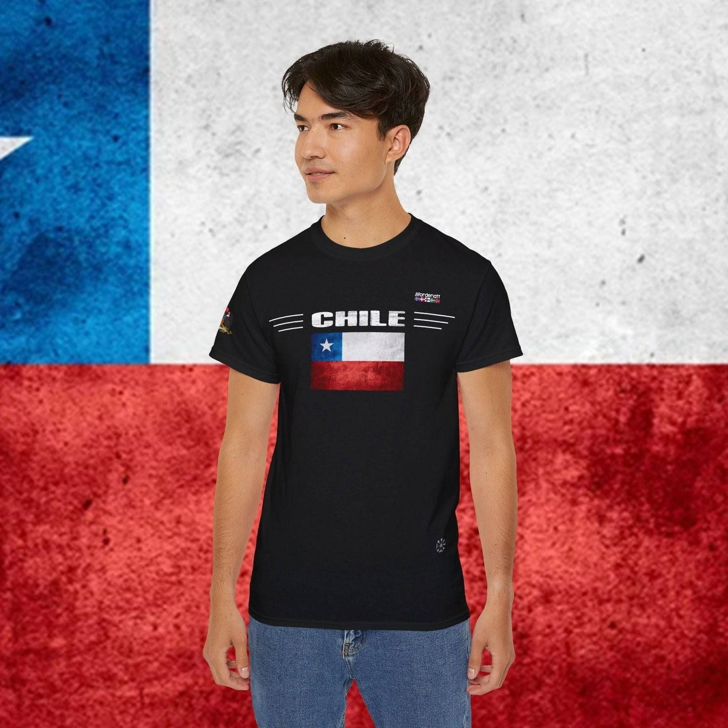 Chile Soft Cotton Flag Tee - Nordenatt TM