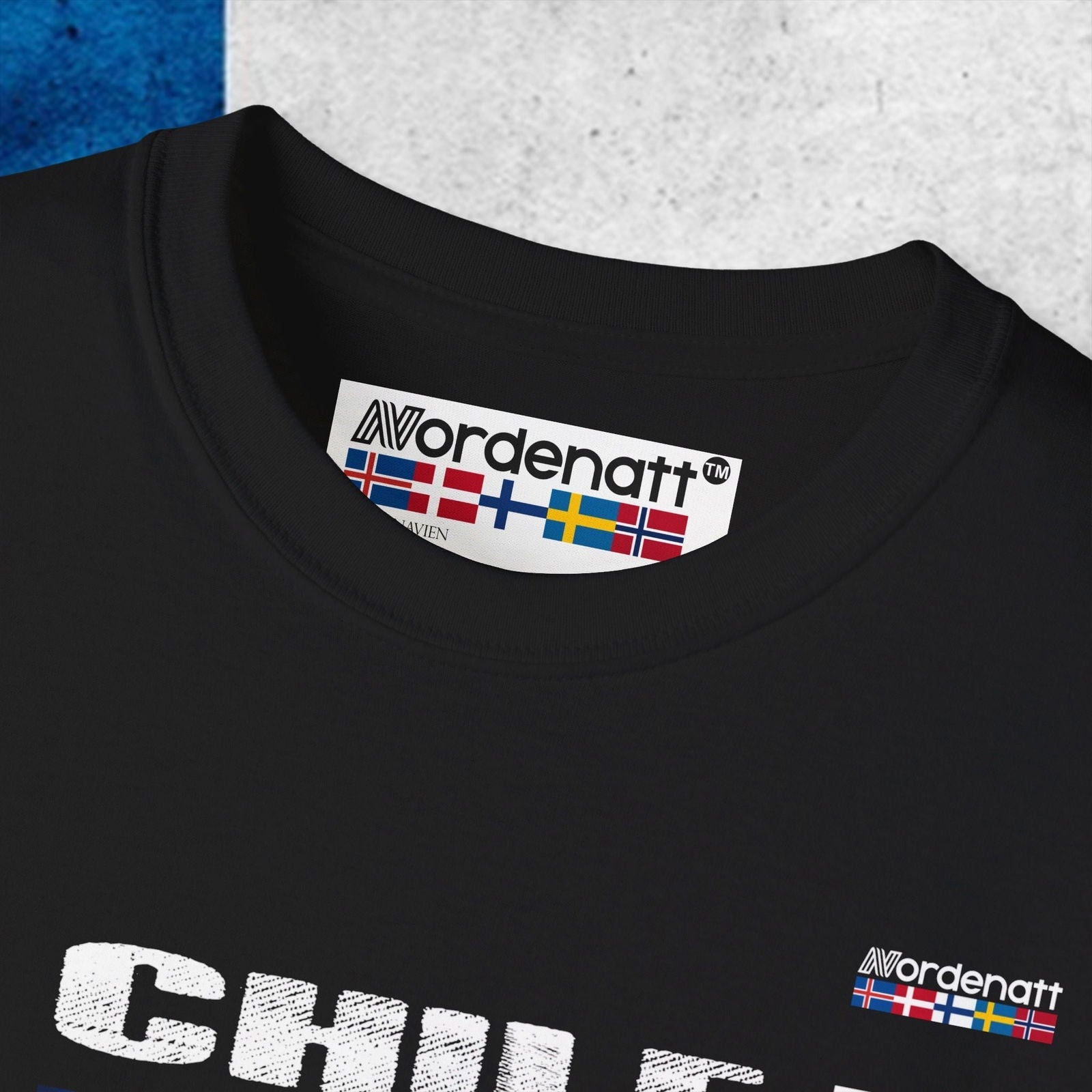 Chile Soft Cotton Flag Tee - Nordenatt TM