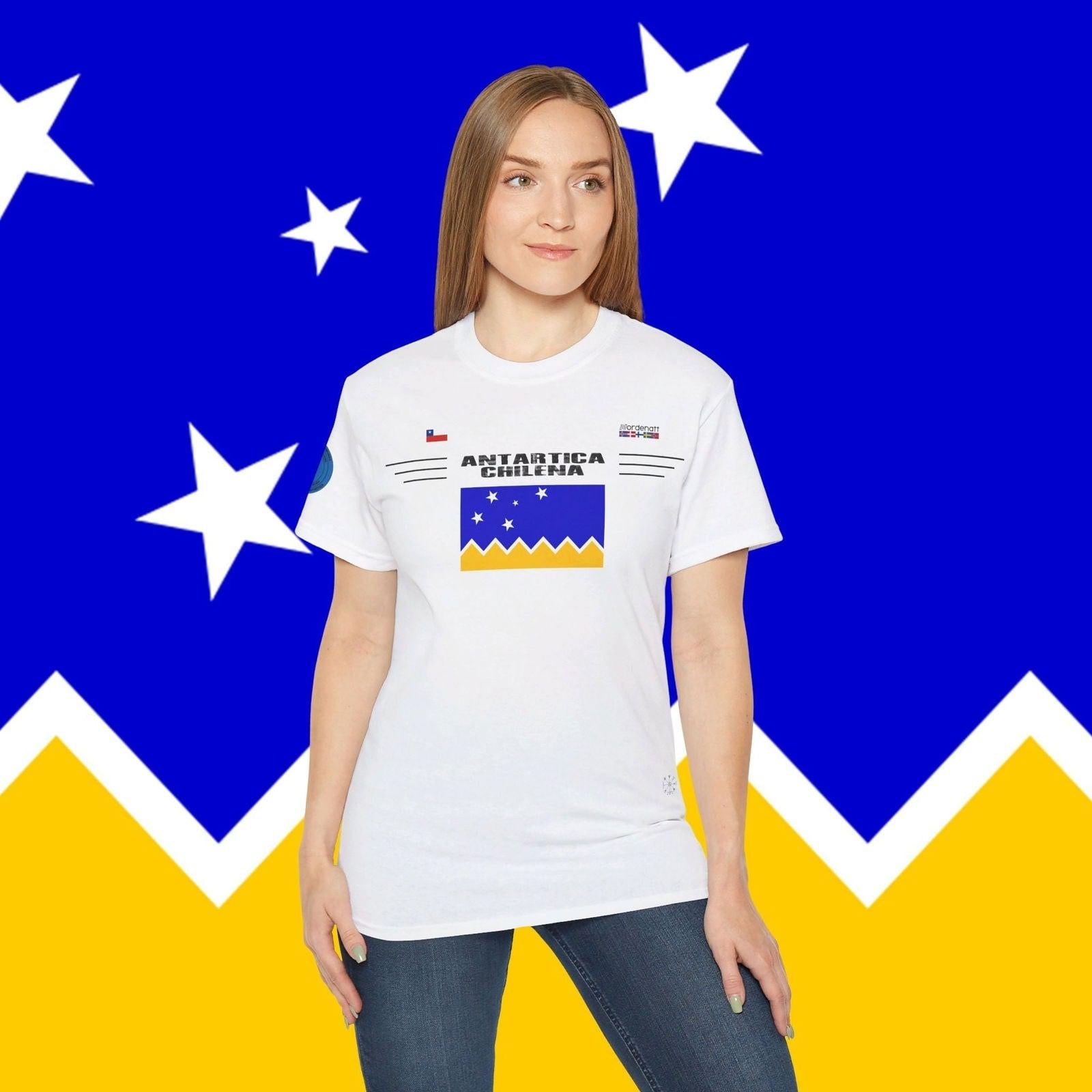 Chilean Antarctica Heritage Cotton Tee - Nordenatt TM