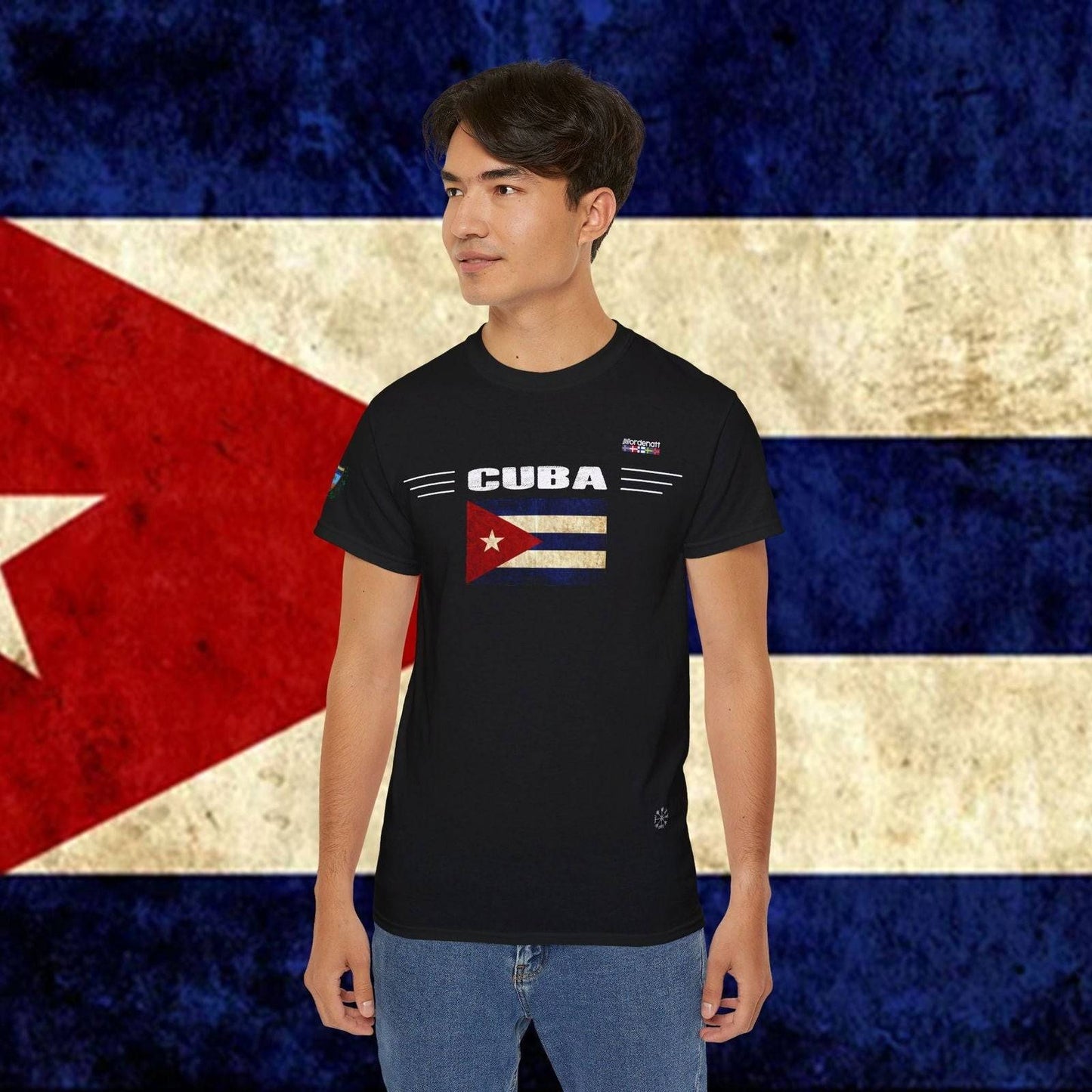 Cuba Premium Flag Tee - Nordenatt TM