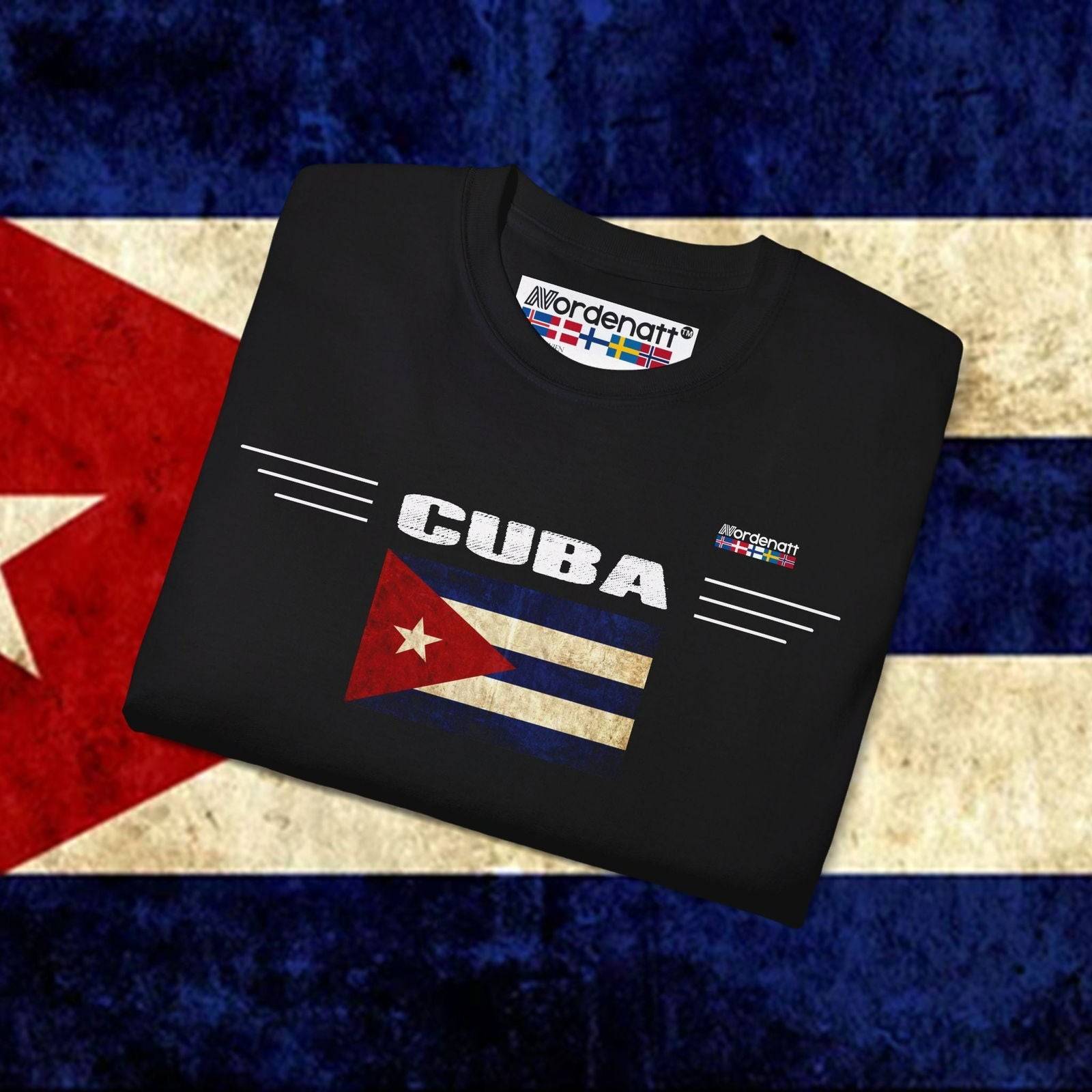 Cuba Premium Flag Tee - Nordenatt TM