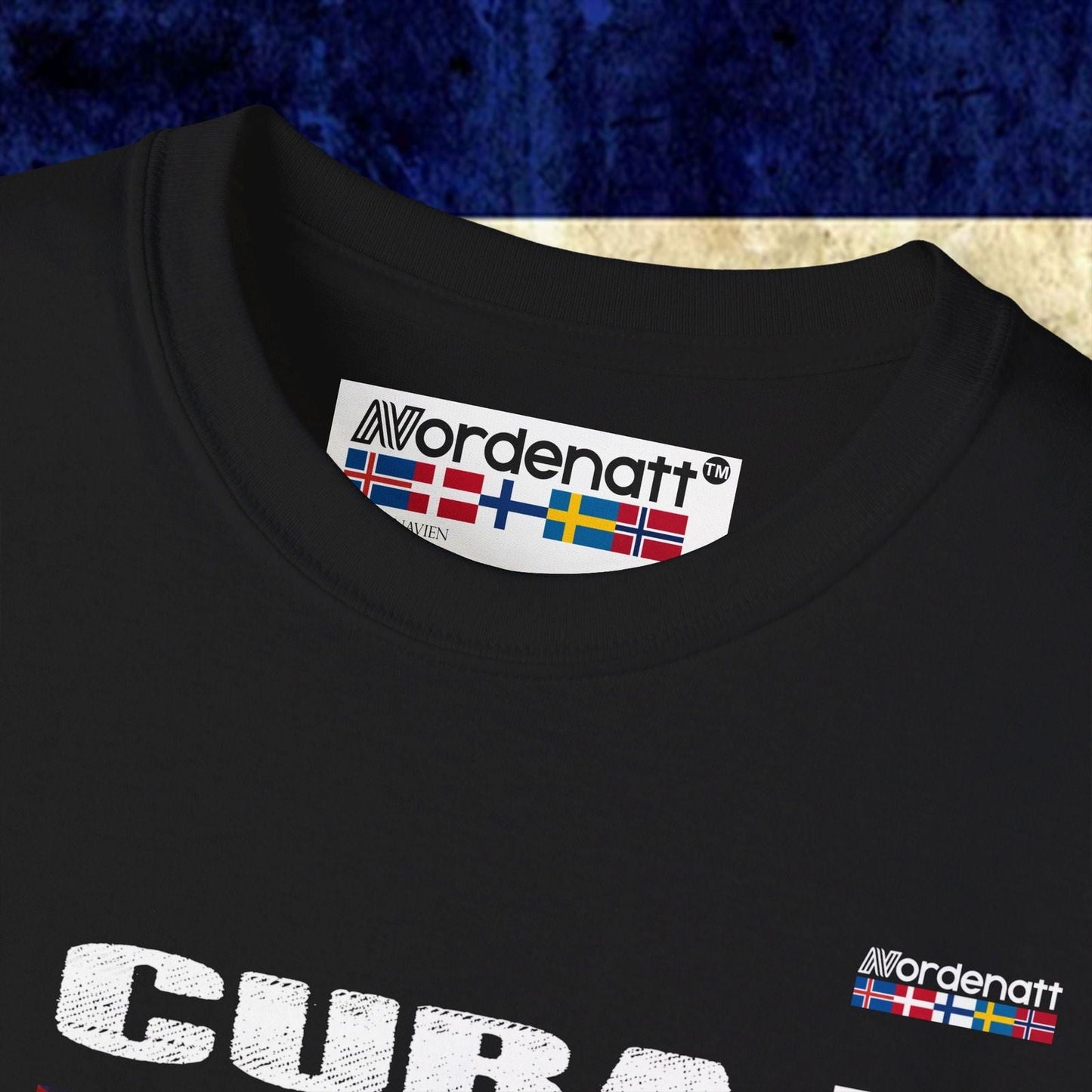 Cuba Premium Flag Tee - Nordenatt TM