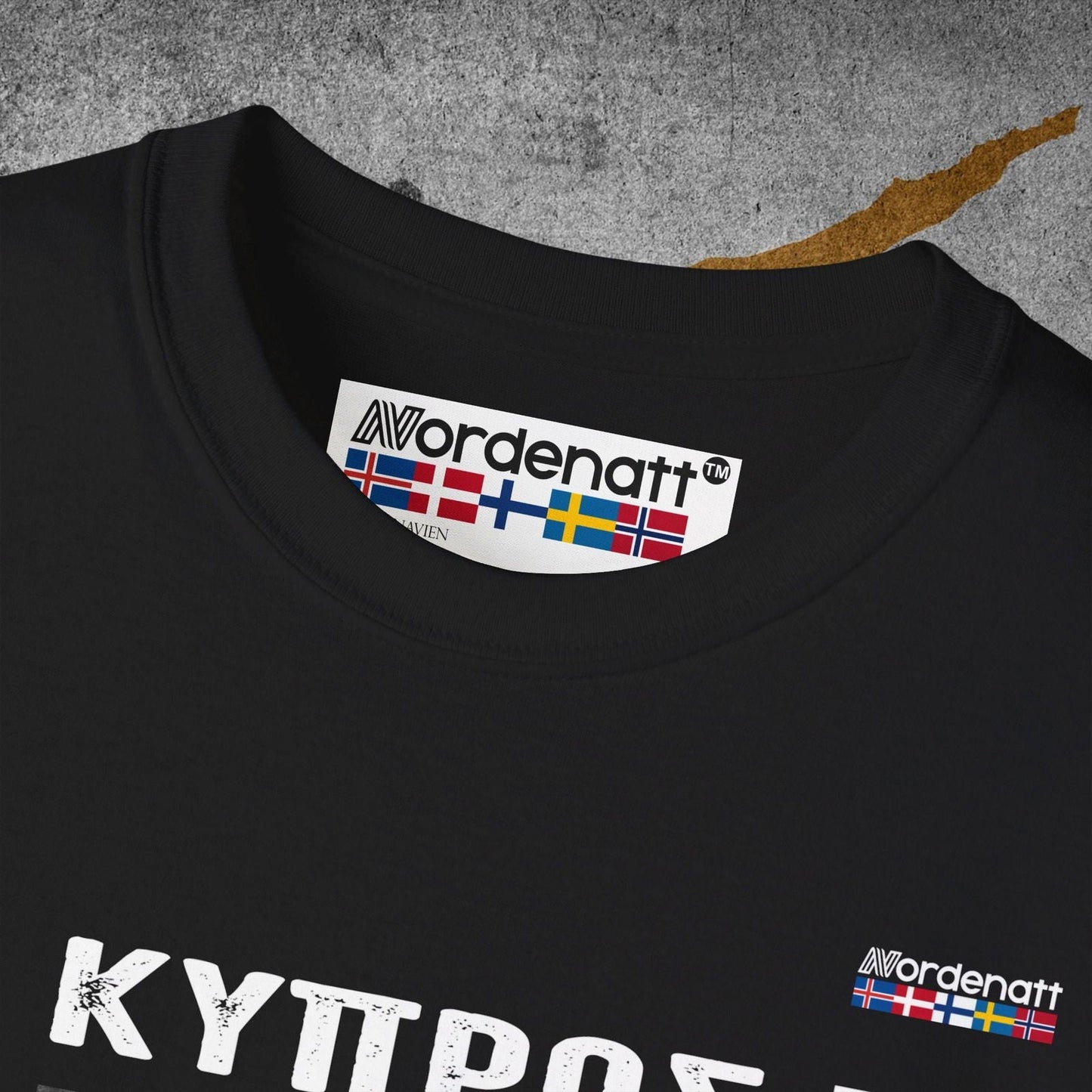 Cyprus Flag Cotton T-Shirt - Nordenatt TM