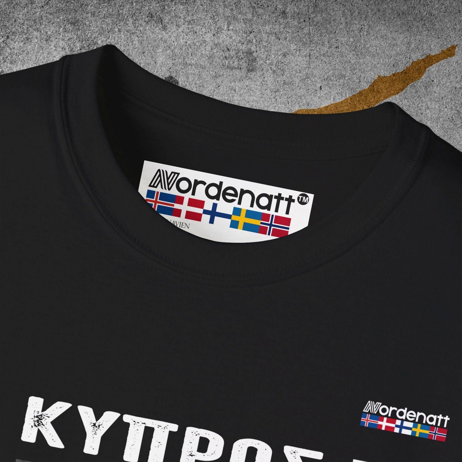 Cyprus Flag Cotton T-Shirt - Nordenatt TM