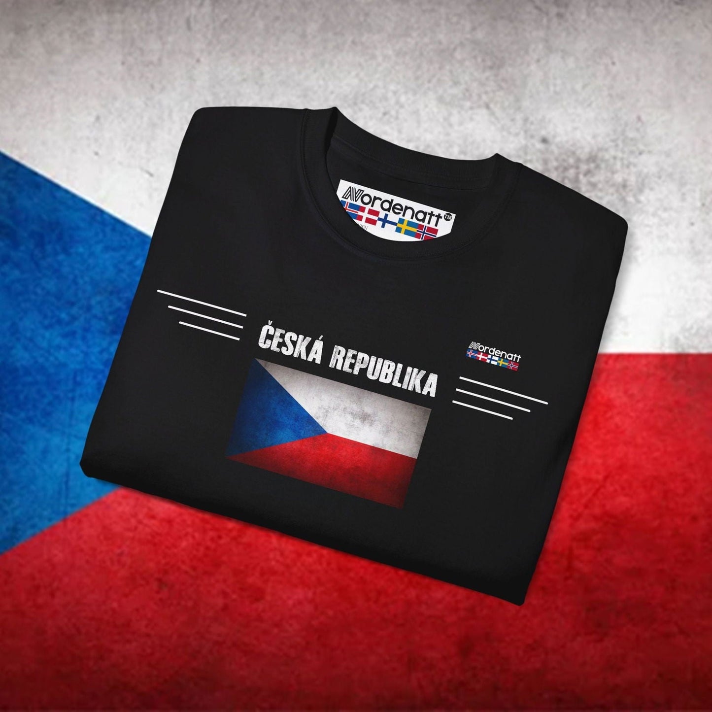 Czech Republic Heritage Cotton Tee - Nordenatt TM