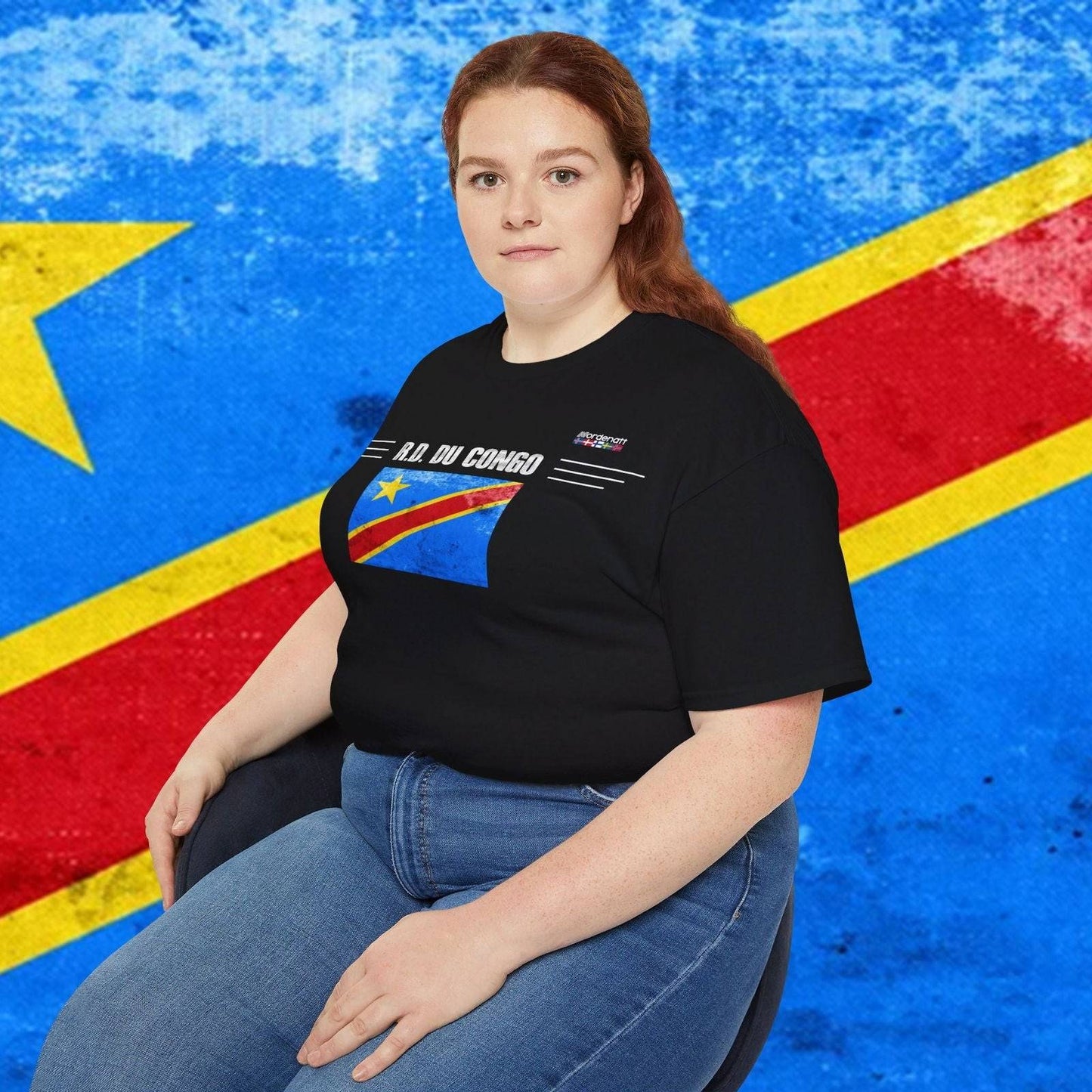 Democratic Republic of the Congo Flag Tee - Nordenatt TM