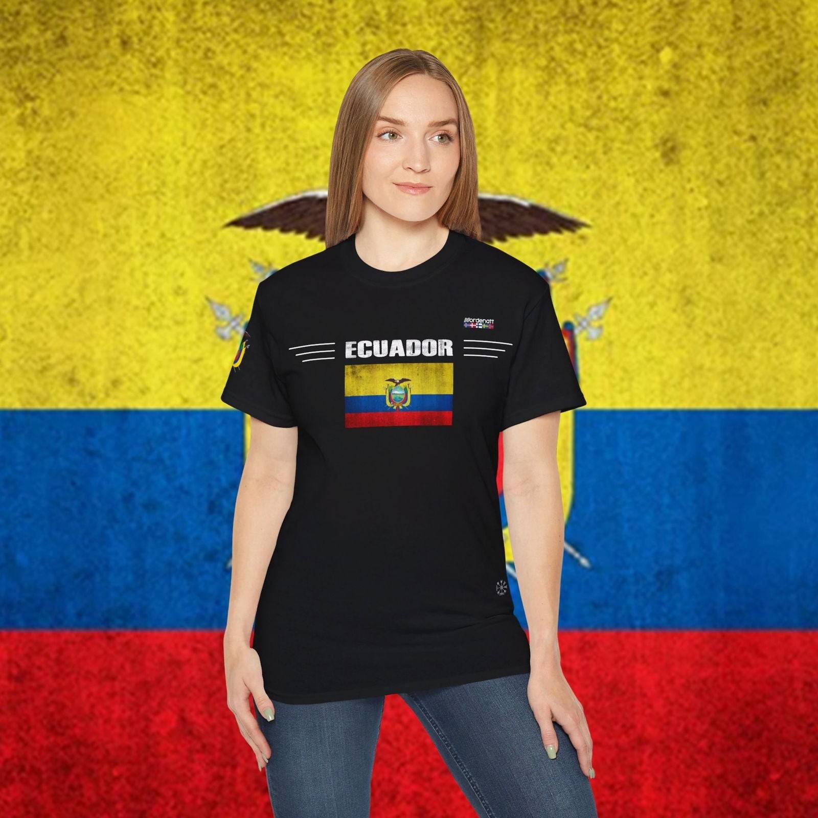 Ecuador Flag T-Shirt - Nordenatt TM