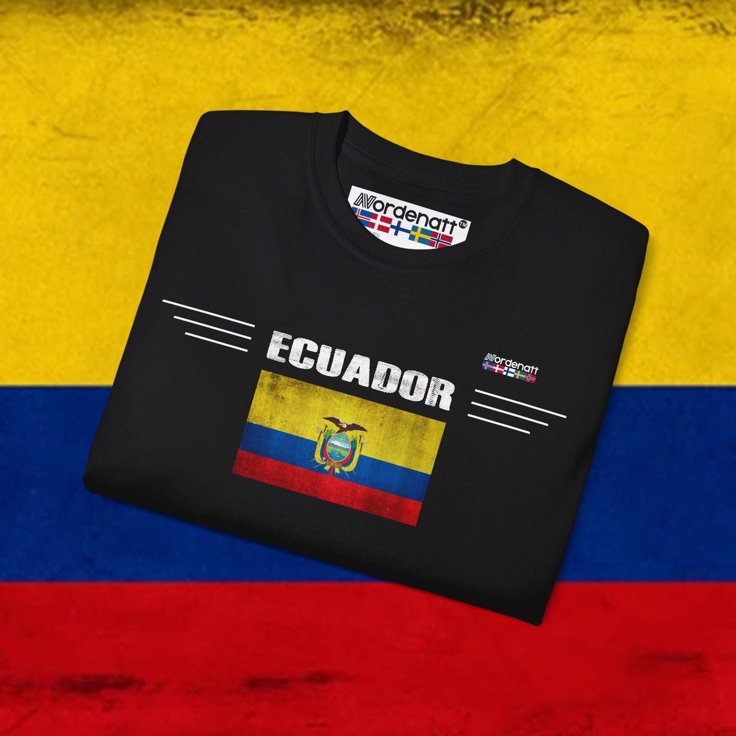 Ecuador Flag T-Shirt - Nordenatt TM