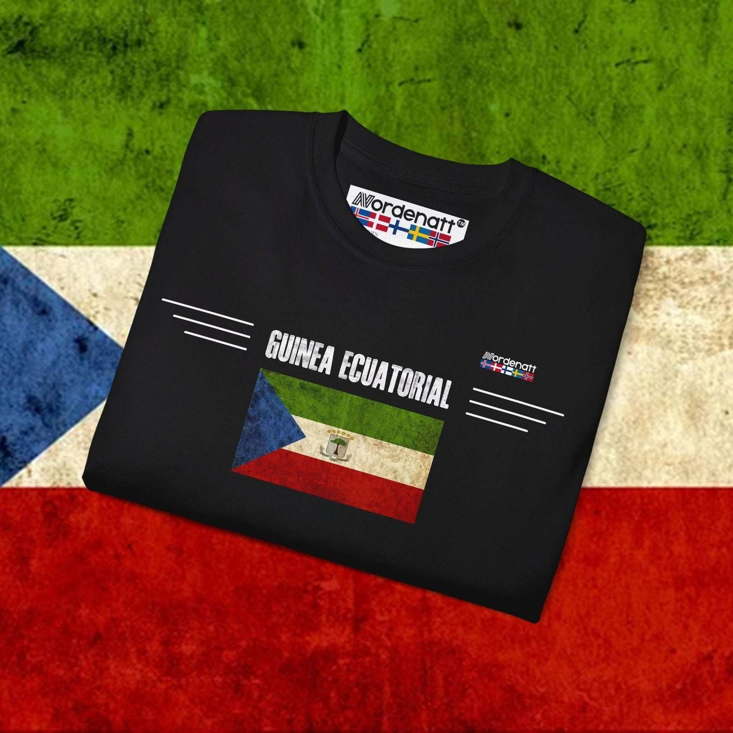 Equatorial Guinea Flag Premium Tee - Nordenatt TM