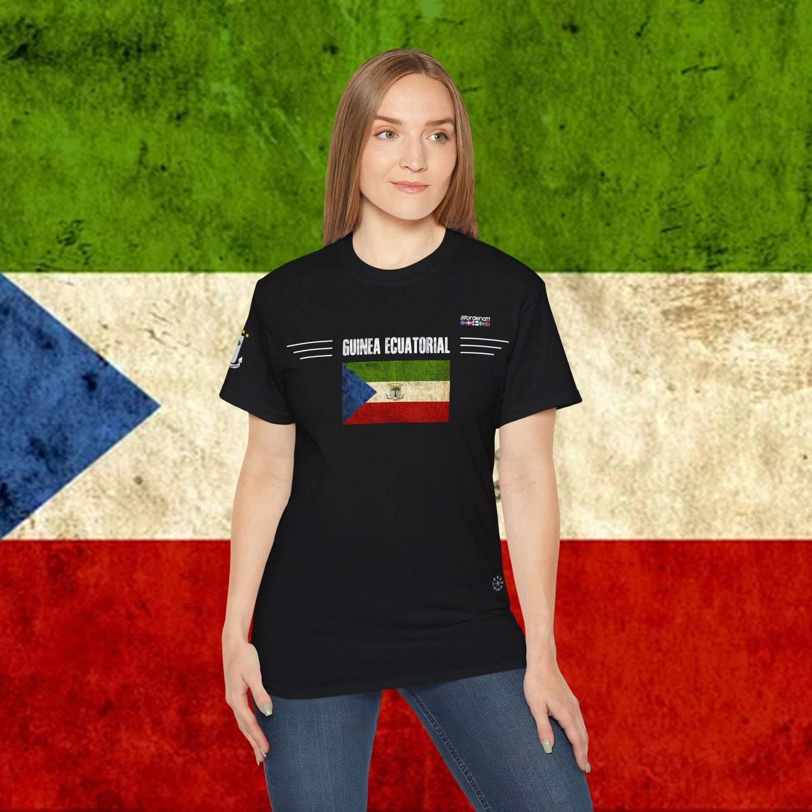 Equatorial Guinea Flag Premium Tee - Nordenatt TM