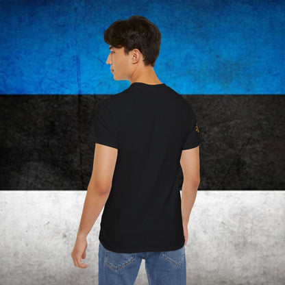 Estonia Flag Soft Cotton Tee - Nordenatt TM