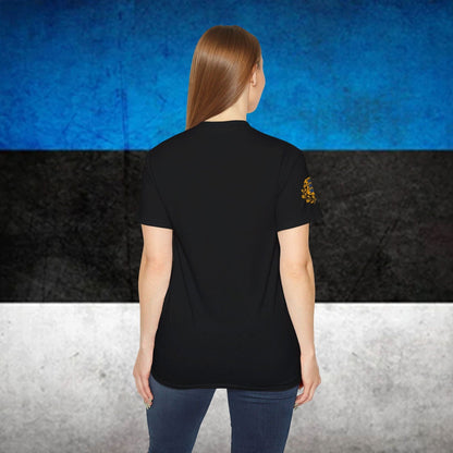 Estonia Flag Soft Cotton Tee - Nordenatt TM