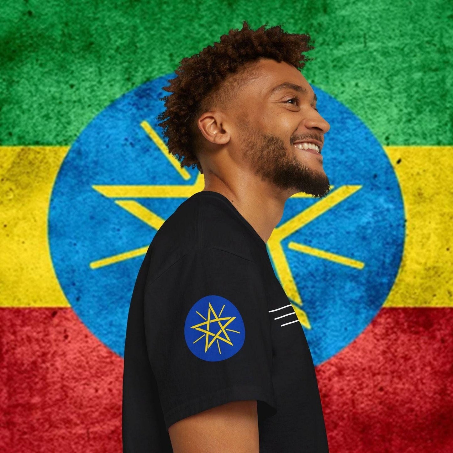 Ethiopia Flag Heritage T-Shirt - Nordenatt TM