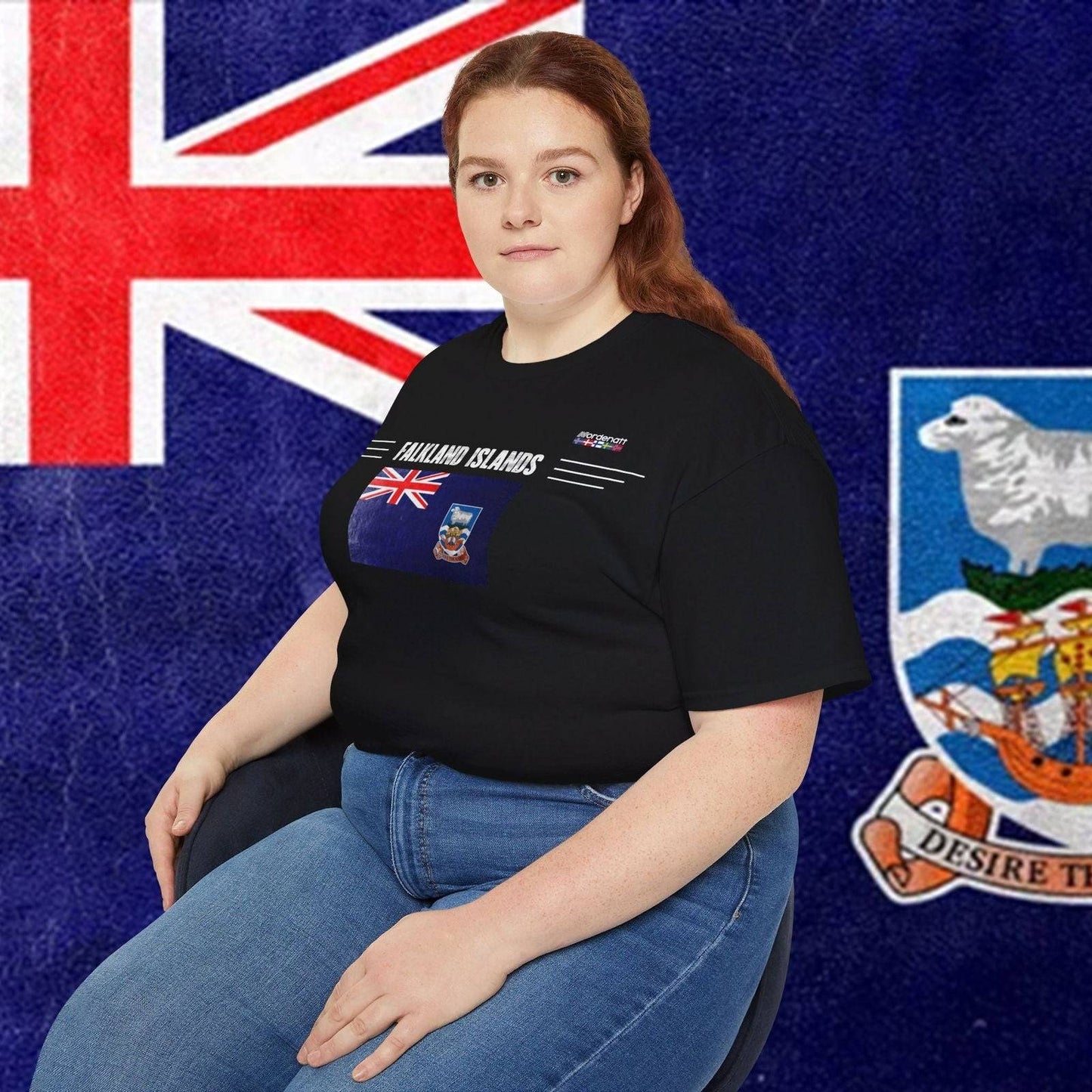 Falkland Islands Flag T-Shirt - Nordenatt TM